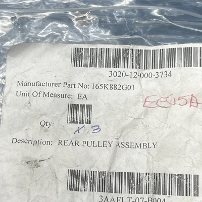 (3) Rear Pulley Assembly Fast Shipping! + Warranty