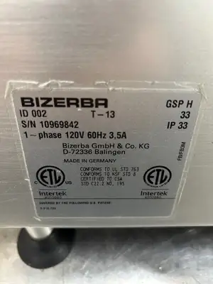 Bizerba GSPH 2013 Manual Deli Slicer Refurbished Tested Working Great!
