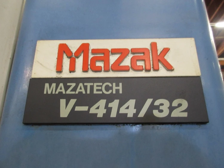 Used MAZAK MAZATECH-V-414/32 Vertical Machining Centers California US | TNT Industrial #397663