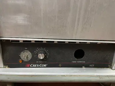 Used Cres-Cor Used Cres Cor Full Height Insulated 32 Pan Heated Holding Cabinet food Warmer 120V Hot Food Warming, Holding, & Transport Cabinets Illinois US | Falcon Restaurant Supply #1376369