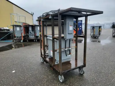 75 kVA Temporary Power Distribution Cart 600V Pri. 208Y/120V Sec.