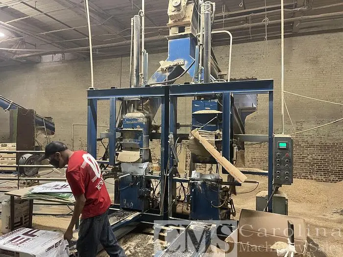 Used CUSTOM BUILT SHAVING BAGGING LINE Baggers New York US | CAROLINA MACHINERY SALES #420829