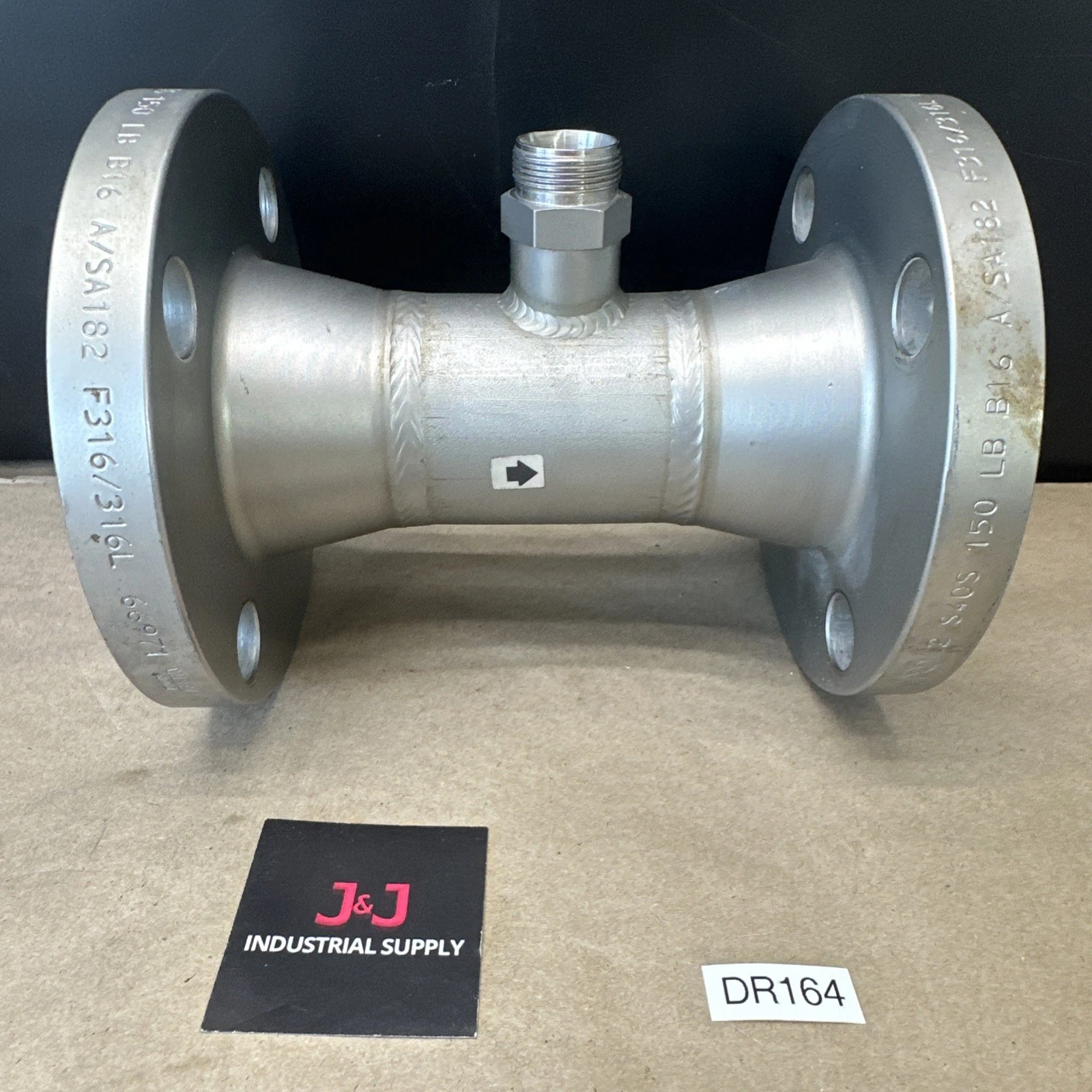 PREOWNED- Vijay Flow Meter Flow Tube 2-S40S-150 LB B16 A/SA182 F316/316L 66971