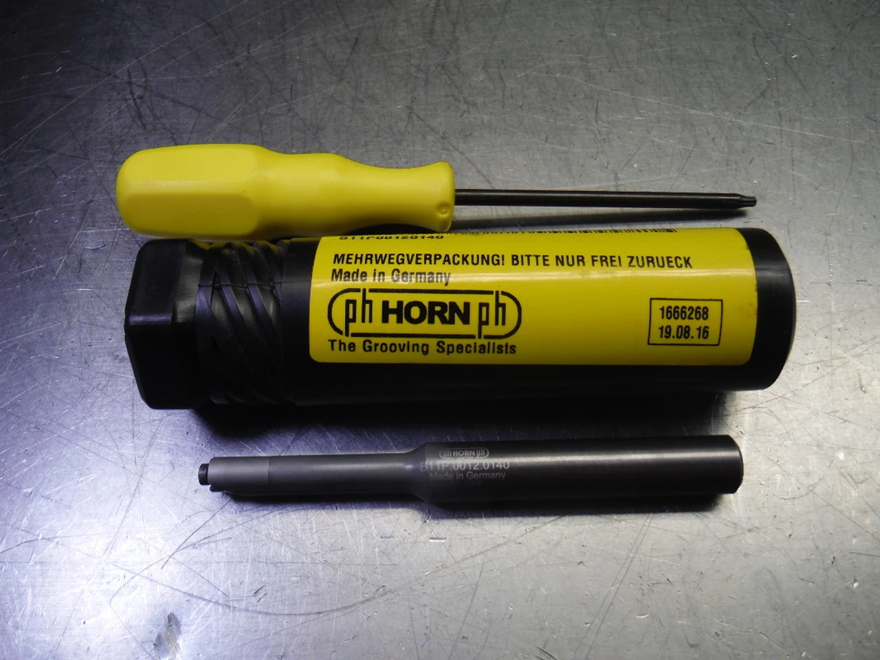 PH Horn Solid Carbide Grooving Tool 12mm Shank B11P.0012.0140 (LOC1931B)