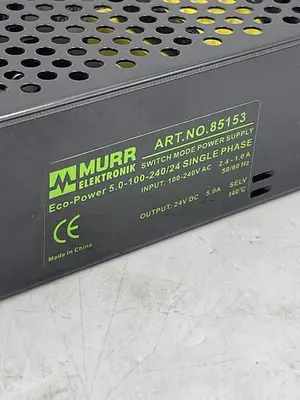 Used MURR ELECTRONIK MURR ELECTRONIK .85153 Industrial Controls | ND Industrial Surplus #1213615