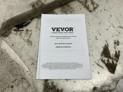 Used VEVOR DY-8807 Riveters Michigan US | Miedema Asset Management Group #1325685