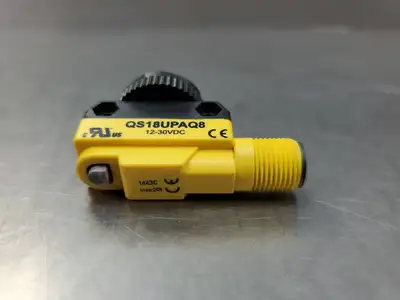 BANNER QS18UPAQ8 (1443C) Ultrasonic Sensor, 12-30VDC. 5E-36/3