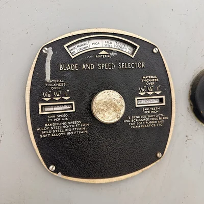 20″ Used Startrite Vertical Band Saw