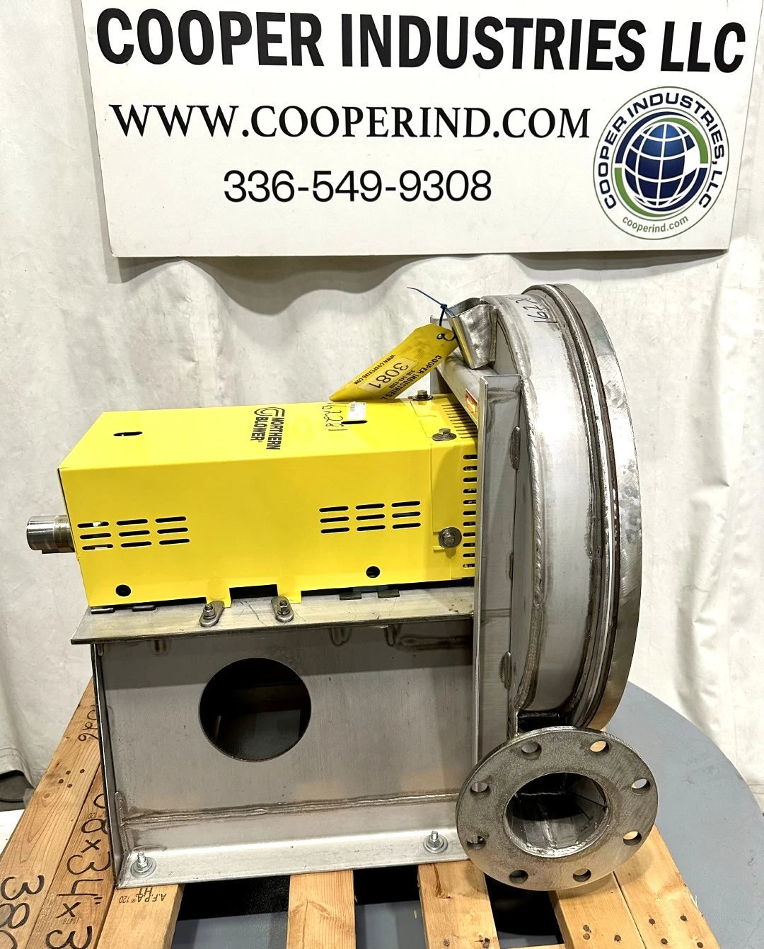 Used _UNKNOWN_ _UNKNOWN_ Centrifugal Fans West Virginia US | Cooper Industries #1409196