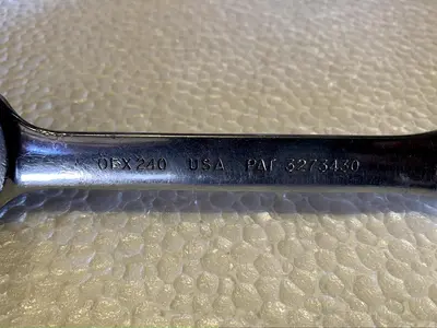 Snap On  OEX240  3/4  12 Point  Short Combination  Wrench