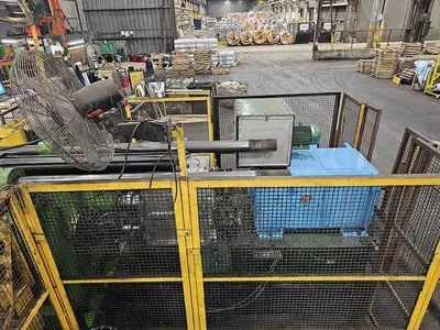 60" x 50,000 Lbs Nova Recoiler w/ Attached Separator & Push-off