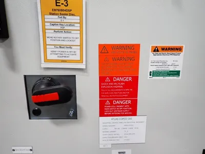 Atlas Copco Control Cabinet