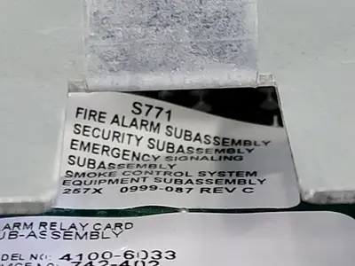 USED SIMPLEX 4100-6033