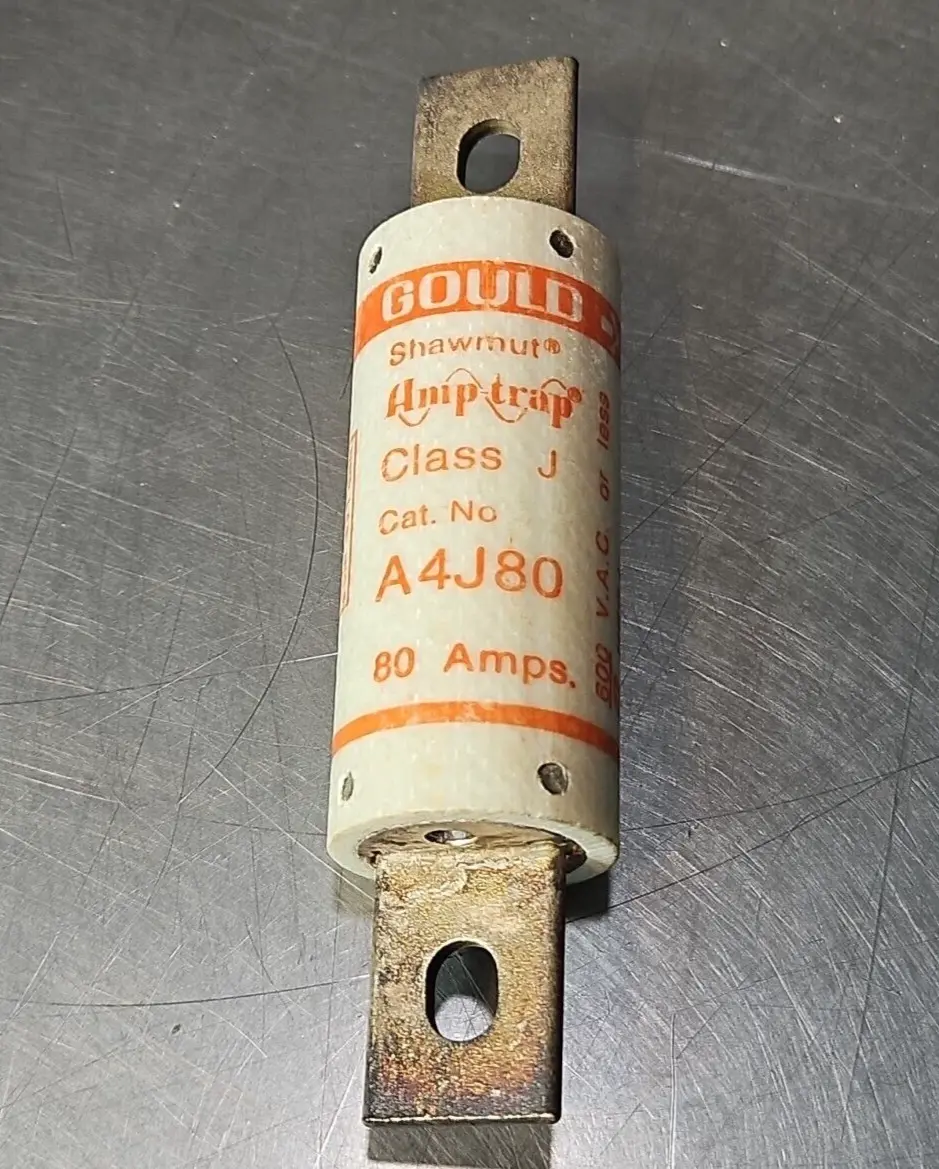 Used Ferraz Shawmut A4J80 Fuses | Palmetto Automation #1155768