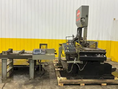 21" X 25" MARVEL MODEL #2125A-PC60 VERTICAL MITRE BANDSAW: YOBRO #24578
