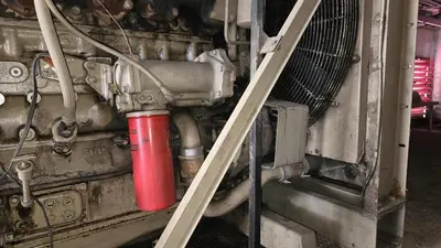 USED CUMMINS/STAMFORD 300KW DIESEL GENERATOR