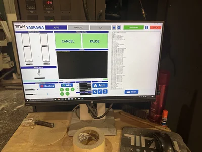 Used 2021 TITAN ROBOTICS ATLAS 3.6 HYBRID 3D printer, FDM/FFF Georgia US | The Equipment Hub #1549966