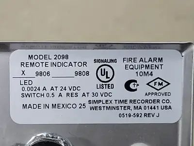 NEW SIMPLEX 2098-9806