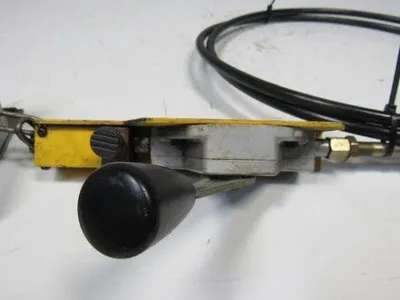 Werke G200 Cable Operator Lever Control W/Brad Harrison Safety plug CNC  Lathe