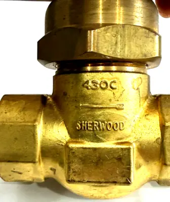 NEW SUPERIOR VALVE 430CX1-M SHUT-OFF VALVE 1/2" 430CX1M