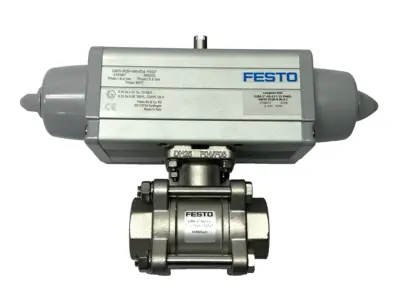 USED FESTO VZBA-1"-GG-63-T-22-F0405-V4V4T-PS30-R-90-4-C, 1758073