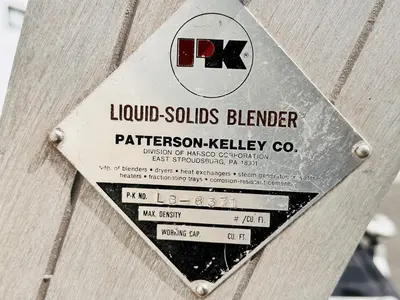 USED PATTERSON-KELLEY 16 QUART TABLEP-TOP LAB V-BLENDER