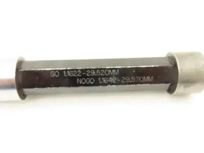 R&K Tool Plug Guage Go Nogo 25.4mm 29.52mm 30.15mm 31.687mm 34.938mm Lot of 5