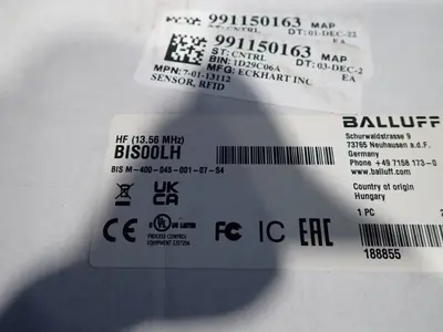 Balluff Network Block, Sensors