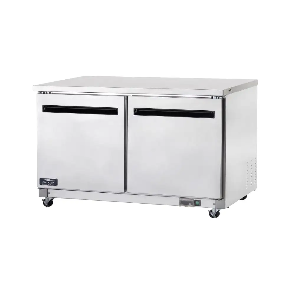 Arctic Air AUC60F 60" Worktop Freezer W/ (2) Sections & (2) Doors, 115v