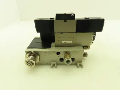 SMC VV5FS2 Plug-In 2-Station Manifold Control Unit VFS2000 Solenoid Valve Bank