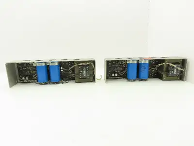 Condor F24-12-A+ Power Supply 120/240VAC 5.8/3A Input 24VDC 12A Output Lot of 2