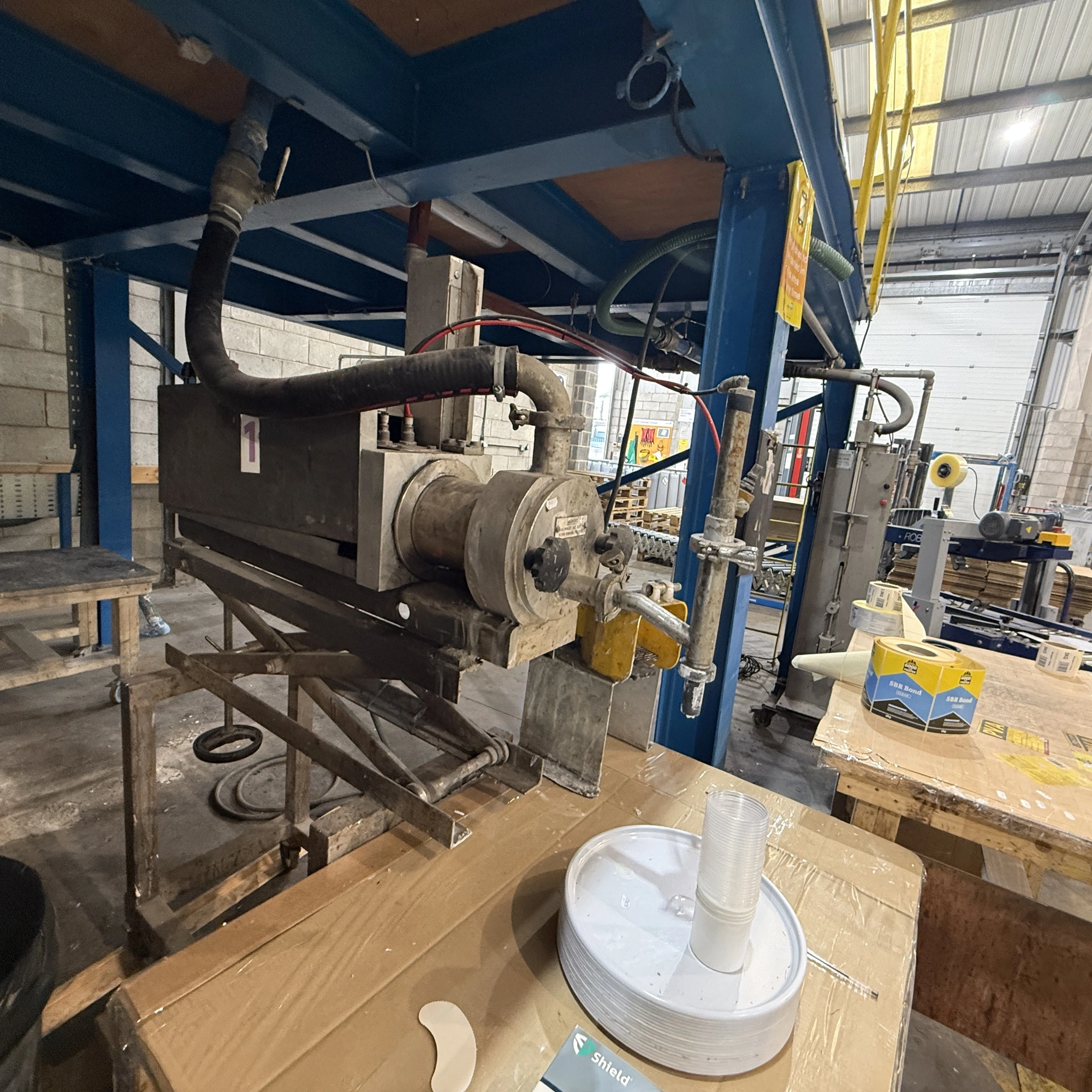 5L Devree Single s/s head horizontal filler