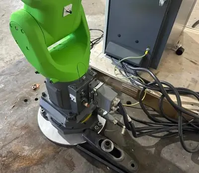 Used FANUC CR-7IA WITH R30IB CONTROL, CABLES & TEACH Load/Unload Systems | Harbor Machinery Inc. #1283416