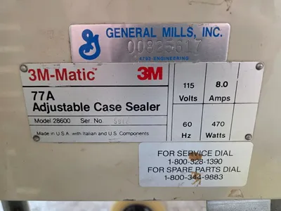 3M-MATIC 28600 77a Case Sealer | Levy Recovery Group (7)