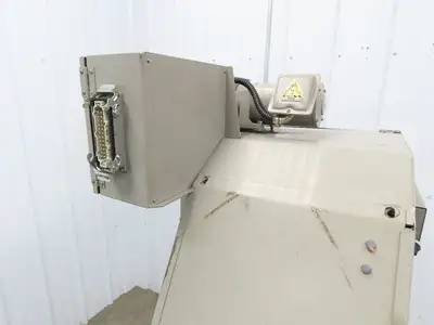 Enomoto CNC Chip Conveyor 16"x 67" Infeed 46-50" Discharge 220V 3PH