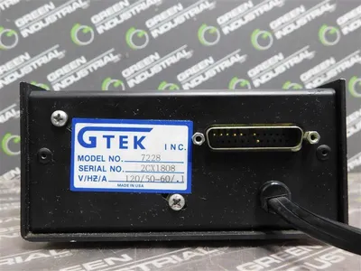 GTEK 7228 EPROM Programmer 120V 50/60 Hz .1 A Used