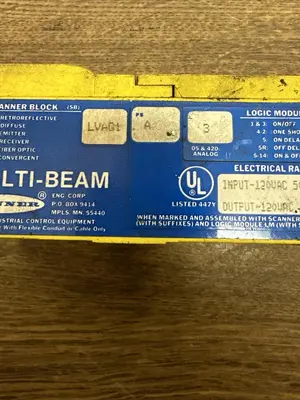 Used BANNER LVAG-1-A3 Misc Electrical & Power Parts | Surplus Asset Holdings #1217076
