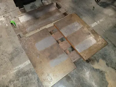 30" Long x 17.5" W Cast Iron Surface Plate/Layout Table 1-1/2" Surface Thickness