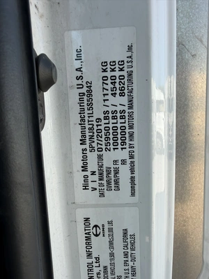 Used 2020 HINO 268A Box trucks Indiana US | Miedema Asset Management Group #1414681