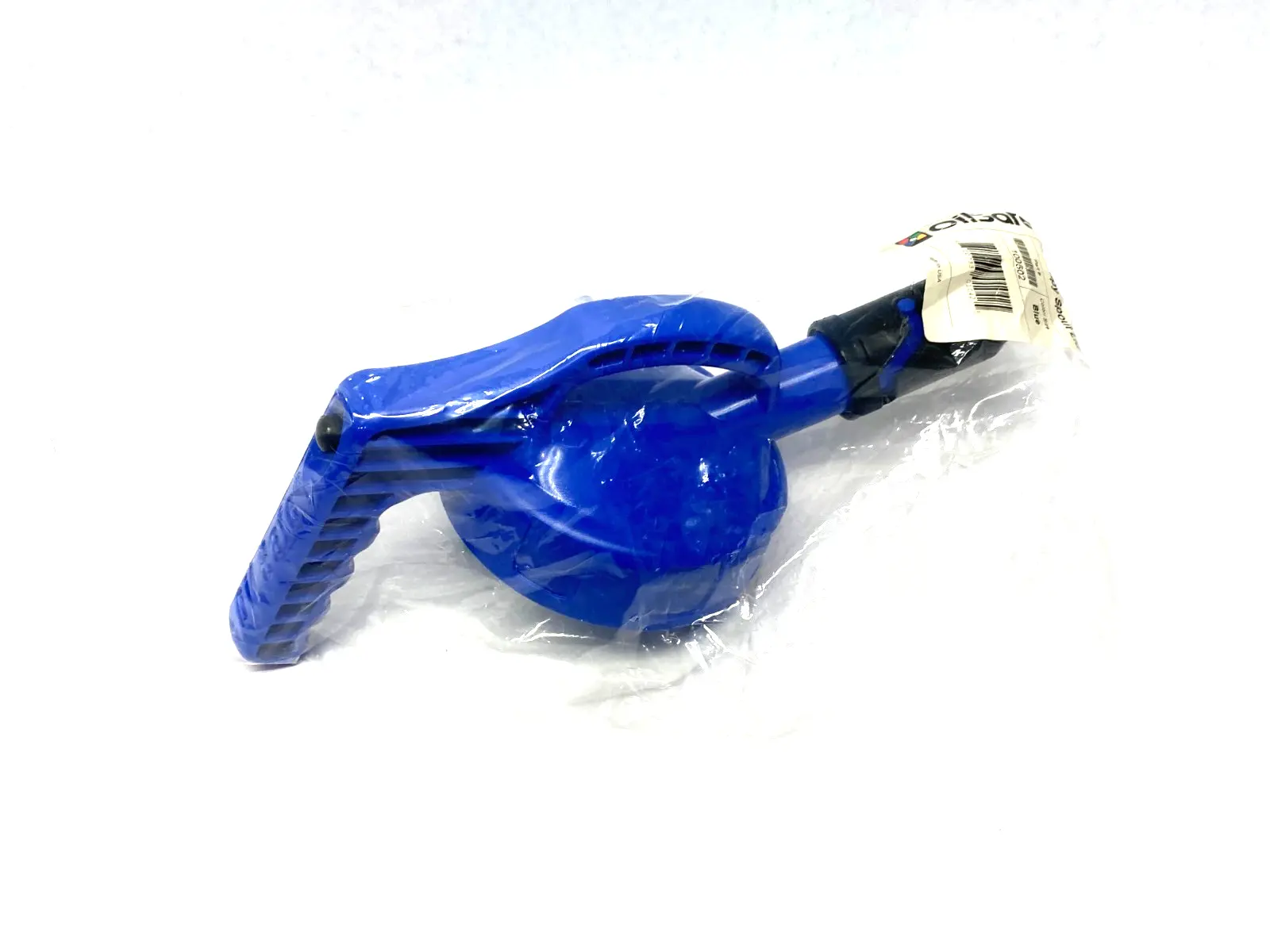 NEW OILSAFE WIDE STUMPY SPOUT LID, BLUE