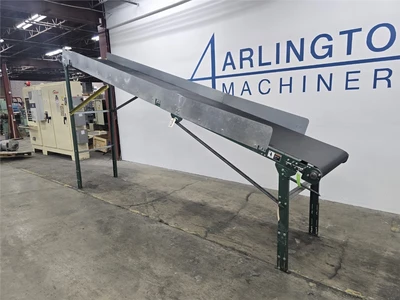 11' L x 34" W Incline Conveyor, 1.75 HP