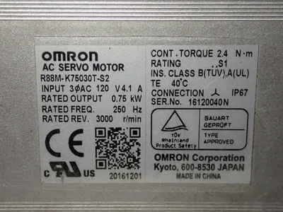 USED OMRON R88MK75030TS2