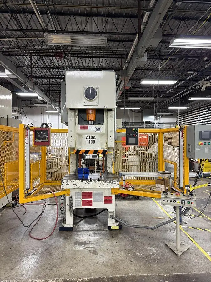 Used 2017 AIDA NC1-1100 Straight Side Presses Michigan US | Midwest Press and Automation #1319634
