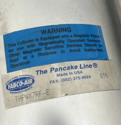 New | in-Stock FABCO THP4X7RF-E Pneumatic Cylinders California US | Davliegogo LLC #1705345