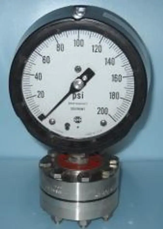 QTY. 1. AMETEK/ M+G DIVISION PSI GAUGE TYPE SB DIA...