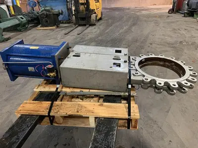 16" PNEUMATIC KNIFE GATE VALVE (SCAVENGER VALVE)
