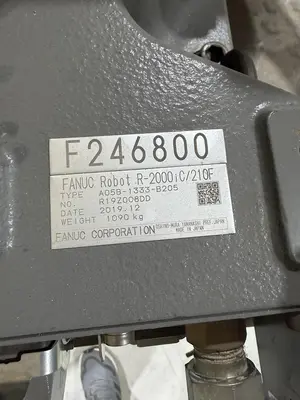 Used 2019 FANUC FANUC R-2000IC/210F Robots Michigan US | Aucto #1332197