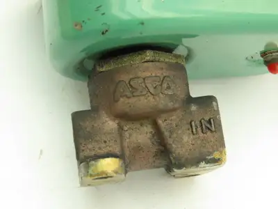 Asco WP116-204-1 Pneumatic Brass Solenoid Valve 1/4" NPT 110V