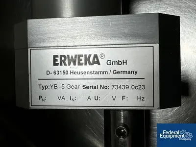 USED Erweka Erweka All Purpose System, Model AR 402, with Coating Pan, Crusher and Y Blender