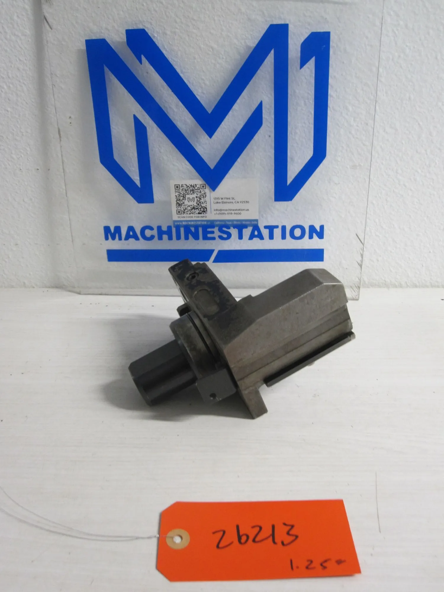 MAZAK BMT68 1.25"  Parting Tool Holder 68 mm x110 mm QTU Static